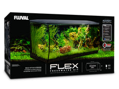 Fluval Flex 123L Tropical Aquarium Kit (Black)