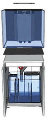 Aqua One ReefSys 180 Aquarium & Cabinet (Natural Nebraska Oak)