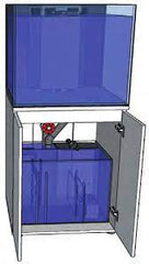 Aqua One ReefSys 180 Aquarium & Cabinet (Black Ash)