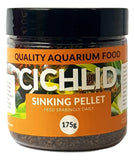 Cichlid Sinking Pellet Aquarium Fish Food 175g