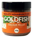 Goldfish Colour Pellet Aquarium Fish Food 150g