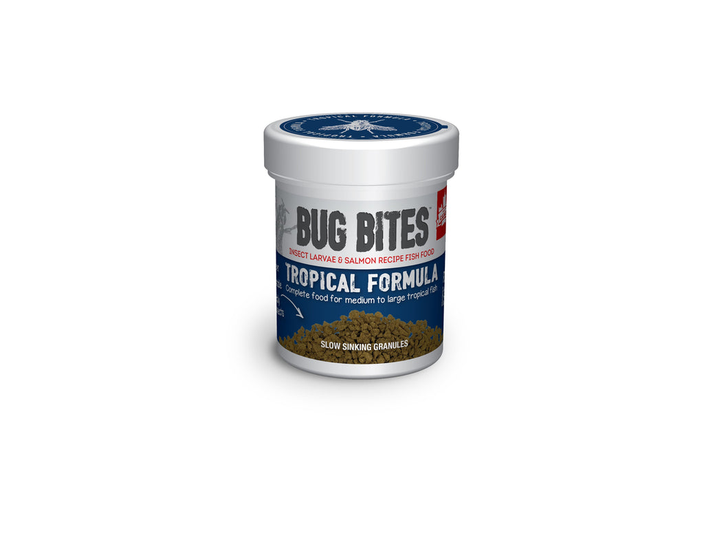 Fluval Aquarium Bug Bites Tropical Formula Granules 45g