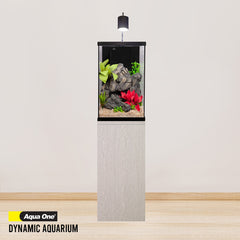 Aqua One Dynamic 58 Grey Aquarium & Cabinet