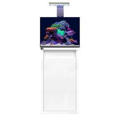 D-D Reef Pro 600 CUBE Aquarium & Cabinet (Ultra Gloss White)