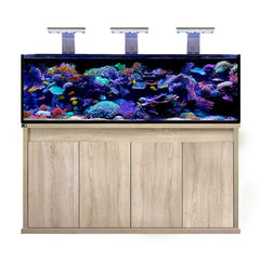 D-D Reef Pro 1800 Aquarium & Cabinet (Platinum Oak)