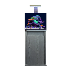 D-D Reef Pro 600 CUBE Aquarium & Cabinet (Carbon Oak)