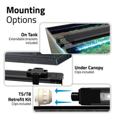 Fluval Aquasky 3.0 Aquarium LED 30W (99-130cm)