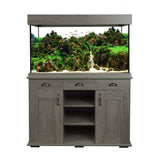 Fluval Shaker 345L Aquarium & Cabinet Oak/Grey Set