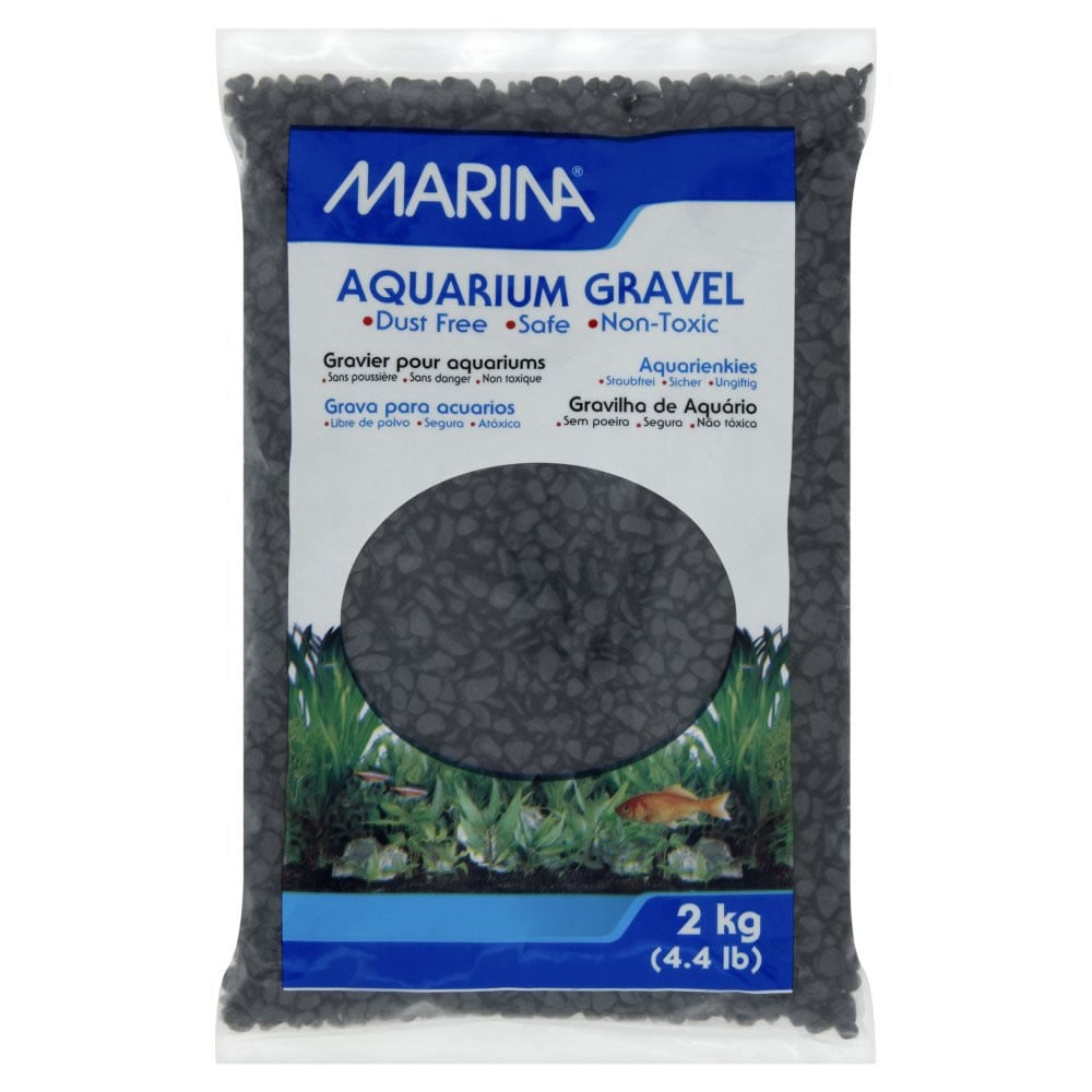 Marina Decorative Aquarium Gravel 2kg (Black)