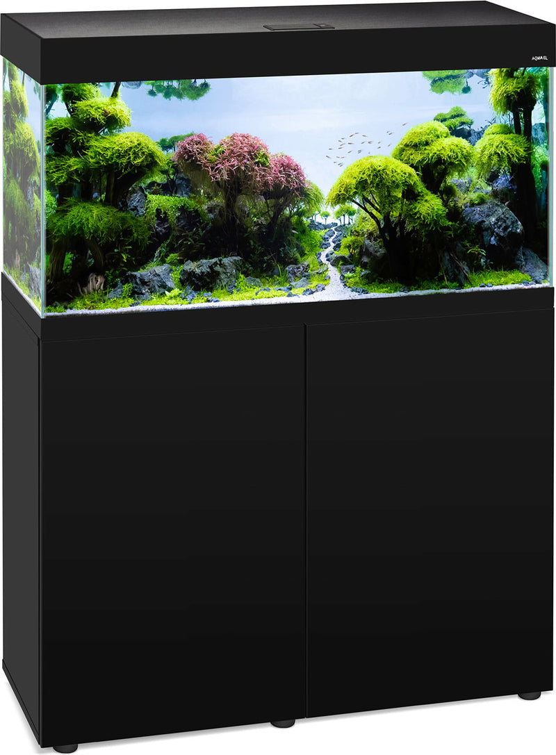 Aquael Nano Aquarium Optibent 30 Noir Day & Night 29 litres