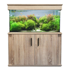 Clearseal Aura 250 Aquarium & Cabinet Set - Bardolino Oak
