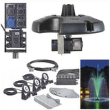Oase PondJet Eco Fountain & LED RGB Illumination Set