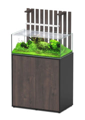 Aquatlantis Shallow Aquascape 80 Aquarium & Cabinet (Black Wood)