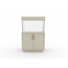 Aqua One Oakstyle 145 Aquarium & Cabinet Set  - Soft Cashmere