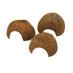 Half Coconut Shelter Aquarium Cave Hide