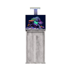 D-D Reef Pro 600 CUBE Aquarium & Cabinet (Driftwood Concrete)