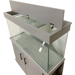 Clearseal Aura 250 Aquarium & Cabinet Set - Driftwood Grey