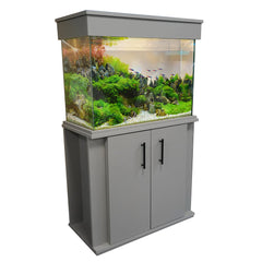 Clearseal Aura 160 Aquarium & Cabinet Set - Driftwood Grey