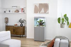 Aquael Optiset 130 Aquarium & Cabinet Stand (Grey)