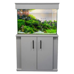 Clearseal Aura 160 Aquarium & Cabinet Set - Driftwood Grey