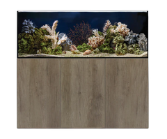 Aqua One ReefSys 434 Aquarium & Cabinet (Grey Nebraska Oak)