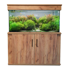 Clearseal Aura 250 Aquarium & Cabinet Set - Kendal Oak
