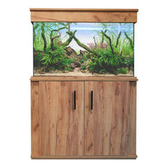 Clearseal Aura 200 Aquarium & Cabinet Set - Kendal Oak