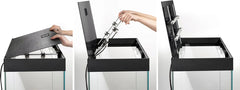 Aquael Optiset 240 Aquarium & Cabinet Stand (Black)