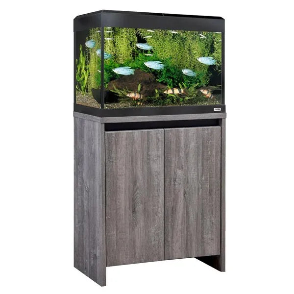 Fluval Roma Aquarium & Cabinet 90L (Grey) – Complete Koi