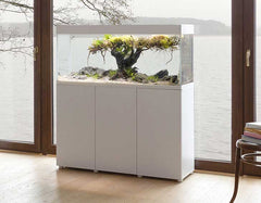 Aquael Optiset 240 Aquarium & Cabinet Stand (White)