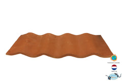 Ceramic Nature Stacking Plate (Red) - Large