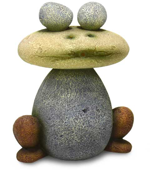 Aqua One Stone Frog Aquarium Ornament (Large)