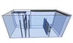 Aqua One ReefSys 434 Aquarium & Cabinet (Pasadena Pine)