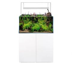 Aquel Ultrascape 90 Aquarium & Cabinet (White) & Equipment