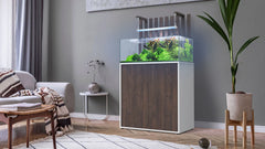 Aquatlantis Shallow Aquascape 80 Aquarium & Cabinet (White Wood)
