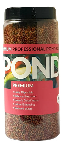 Pond Premium 3mm Pond Fish Food 850g, 1675g