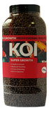 Koi Super Growth 6mm Koi Carp Fish Food 1000g, 2000g
