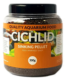 Cichlid Sinking Pellet Aquarium Fish Food 100g, 175g, 300g