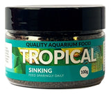 Tropical Sinking Pellet Aquarium Fish Food 100g