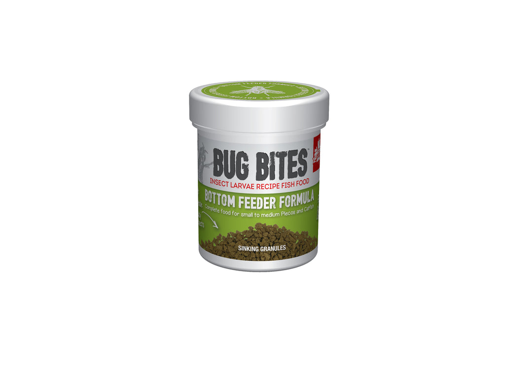 Fluval Aquarium Bug Bites Bottom Feeder Granules or Sticks 45g, 130g