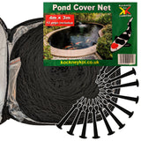 Kockney Koi Pond Cover Net 4m x 3m