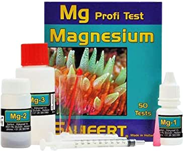 Aquarium Salifert Magnesium Profi Mg Testing Kit - 50 Tests