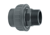 1.5" Evolution Aqua Adaptor Union Plain Female - Threaded Male - Pressure Pipe