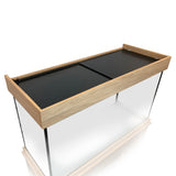 Fluval Shaker 252L Aquarium & Cabinet Oak/Grey Set