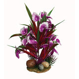 Aqua One Vibrance Centauria Pink/Purple Aquarium Plant Decoration 30cm