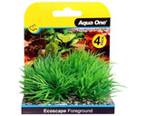 Aqua One Aquarium Plant Green Hair Grass 4pk