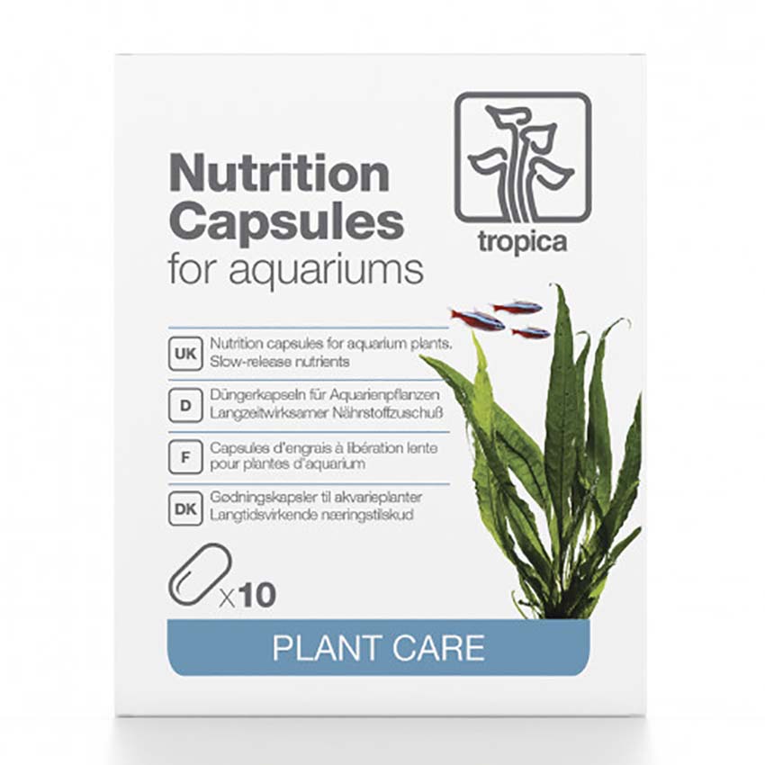Tropica Aquarium Slow-Release Plant Nutrition Capsules x 10/50