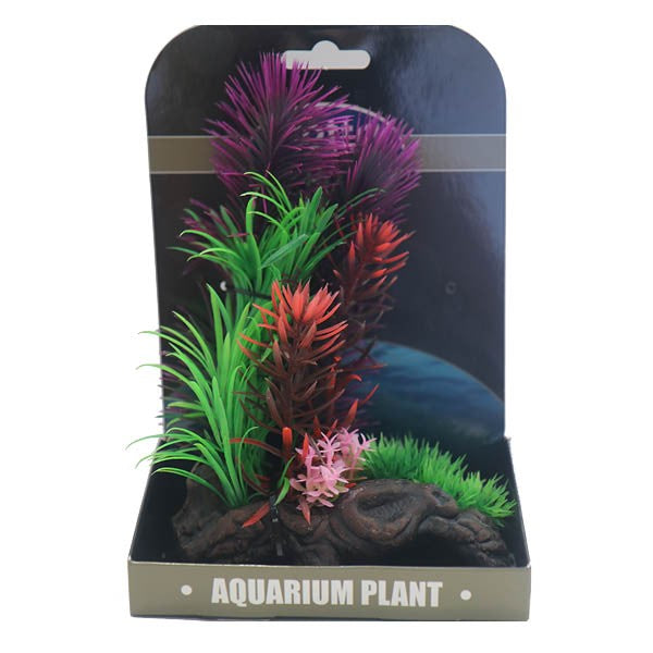 Betta Choice Aquarium Mini Air Gardens - Red & Purple