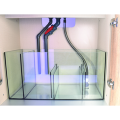 TMC Reef Habitat 90 Aquarium & Cabinet (White)